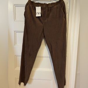 Zara Man velvet corduroy set